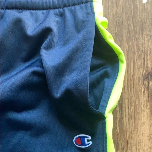 Champion Youth Script Logo Joggers Navy Blue - Picture 6 of 9